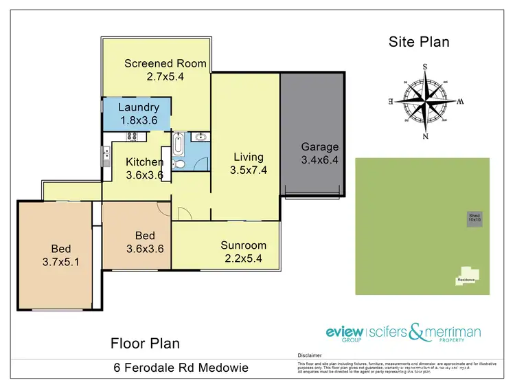 Floorplan of Homely rural property listing, 6 Ferodale Road, Medowie NSW 2318
