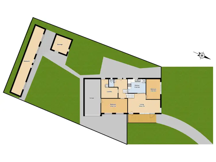 Floorplan of Homely house listing, 33 River Street, Maribyrnong VIC 3032
