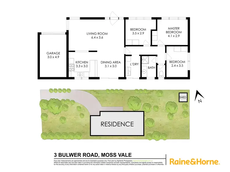 Floorplan of Homely house listing, 3 Bulwer Road, Moss Vale NSW 2577