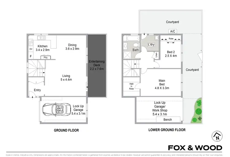 Floorplan of Homely townhouse listing, 7/153 Wattle Road, Sutherland NSW 2232
