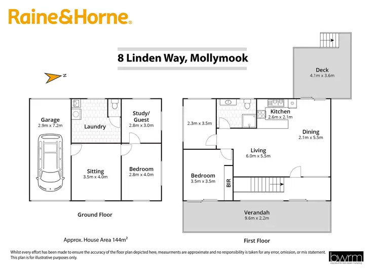 Floorplan of Homely house listing, 8 Linden Way, Mollymook Beach NSW 2539