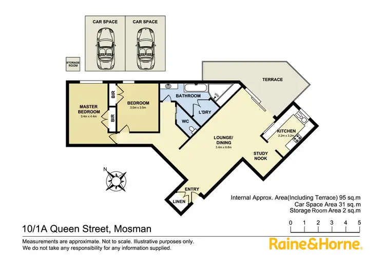 Floorplan of Homely unit listing, 10/1A Queen Street, Mosman NSW 2088