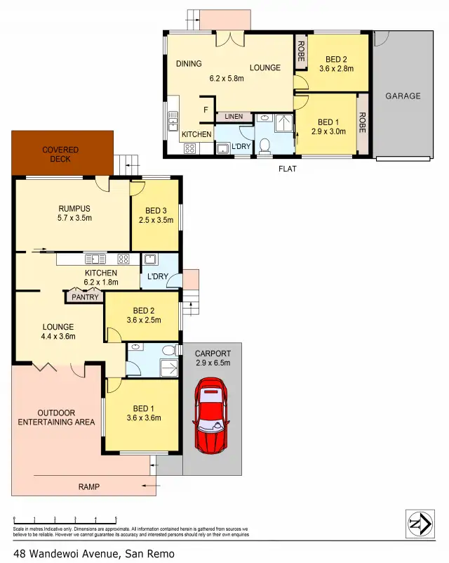 Floorplan of Homely house listing, 48 Wandewoi Avenue, San Remo NSW 2262