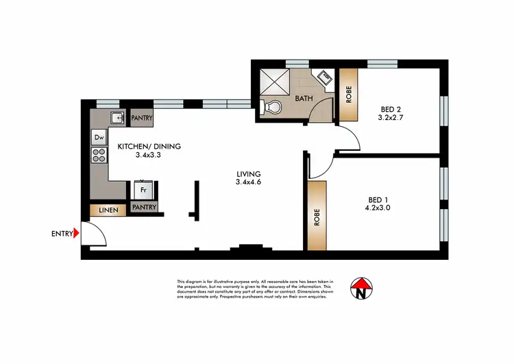 Floorplan of Homely apartment listing, 11/3 Ocean Street, Woollahra NSW 2025