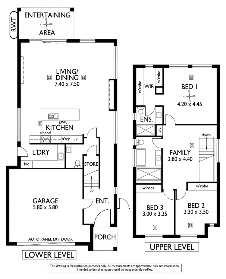 Floorplan of Homely house listing, 2/402A Tapleys Hill Road, Fulham Gardens SA 5024