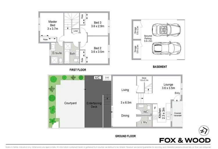 Floorplan of Homely townhouse listing, 25/77 Belmont street, Sutherland NSW 2232