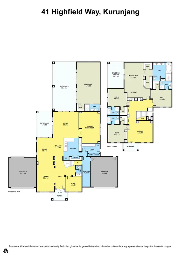 Floorplan of Homely house listing, 41 Highfield Way, Kurunjang VIC 3337