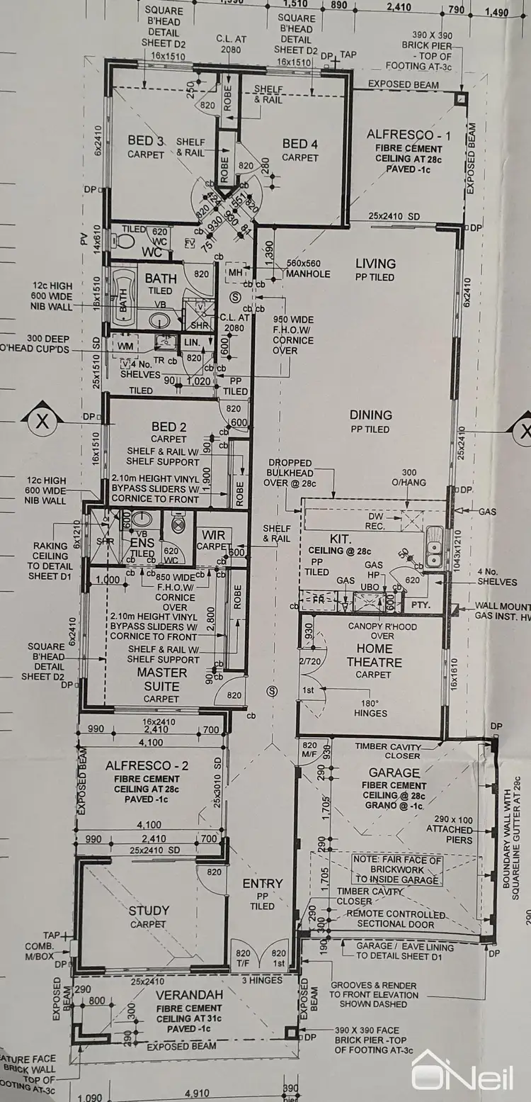 Floorplan of Homely house listing, 60 St Catharines Promenade, Champion Lakes WA 6111