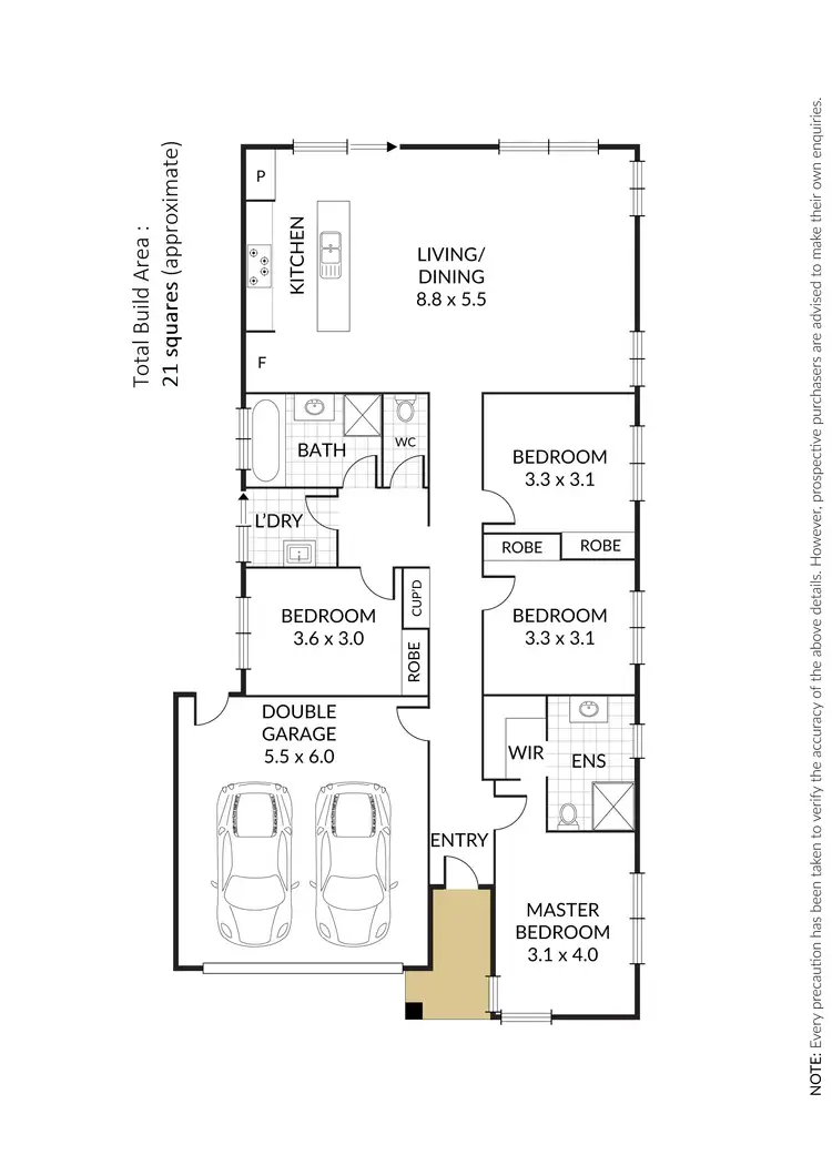 Floorplan of Homely house listing, 15 Totem Way, Point Cook VIC 3030
