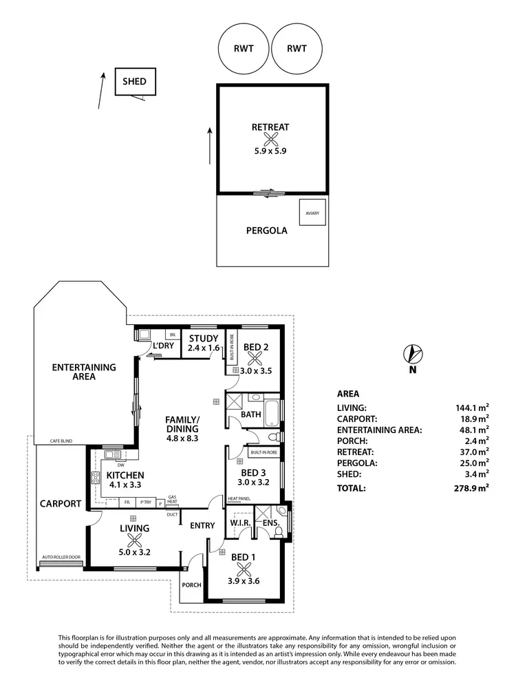 Floorplan of Homely house listing, 10 Formby Street, Strathalbyn SA 5255