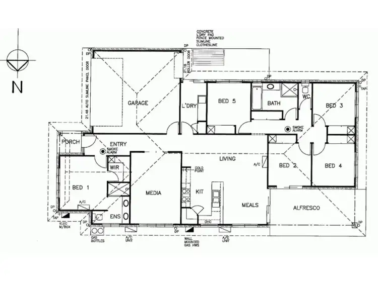 Floorplan of Homely house listing, 13 Montego Way, Peregian Beach QLD 4573