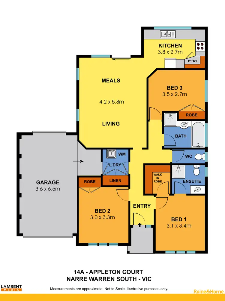 Floorplan of Homely house listing, 14a Appleton Court, Narre Warren South VIC 3805