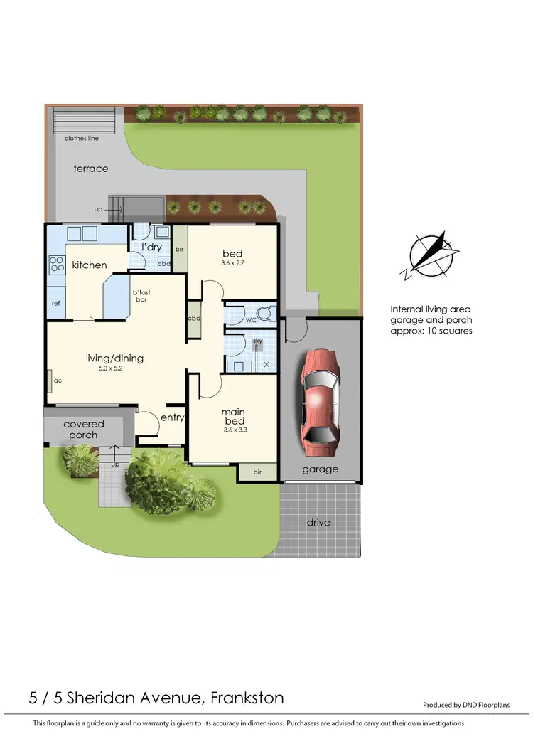 Floorplan of Homely unit listing, 5/5-9 Sheridan Avenue, Frankston VIC 3199