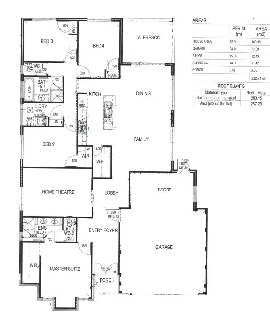Floorplan of Homely house listing, 10 Sarsaparilla Ramble, Byford WA 6122