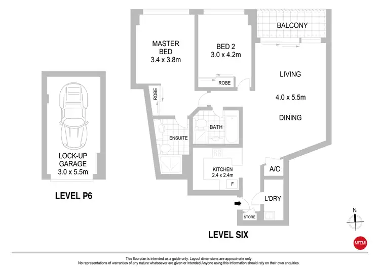 Floorplan of Homely apartment listing, 188/158-166 Day Street, Sydney NSW 2000