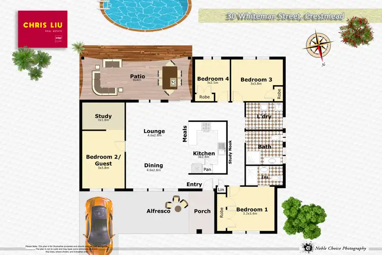 Floorplan of Homely house listing, 30 Whiteman Street, Crestmead QLD 4132