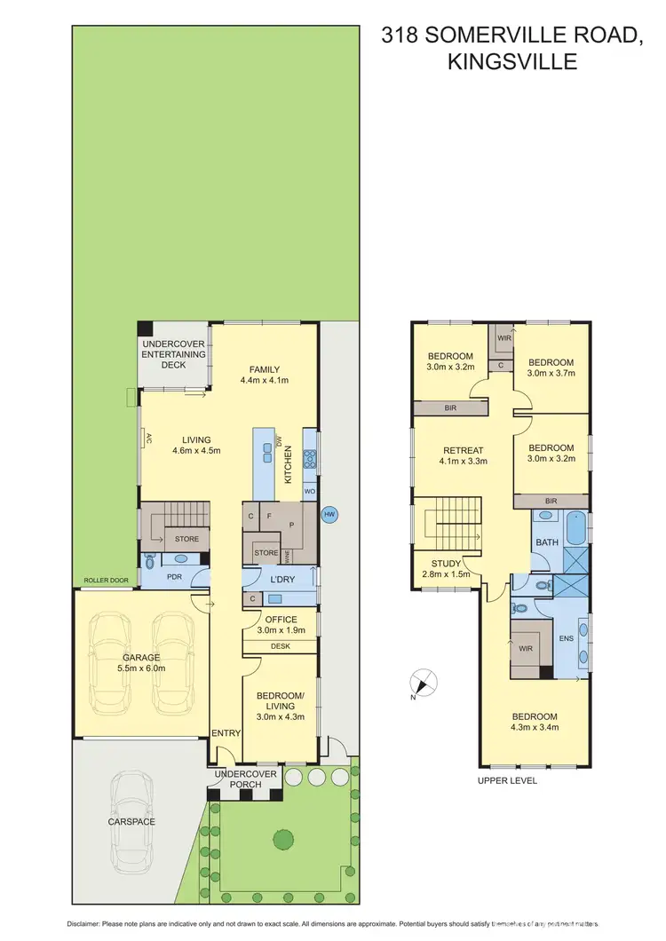Floorplan of Homely house listing, 318 Somerville Road, Kingsville VIC 3012