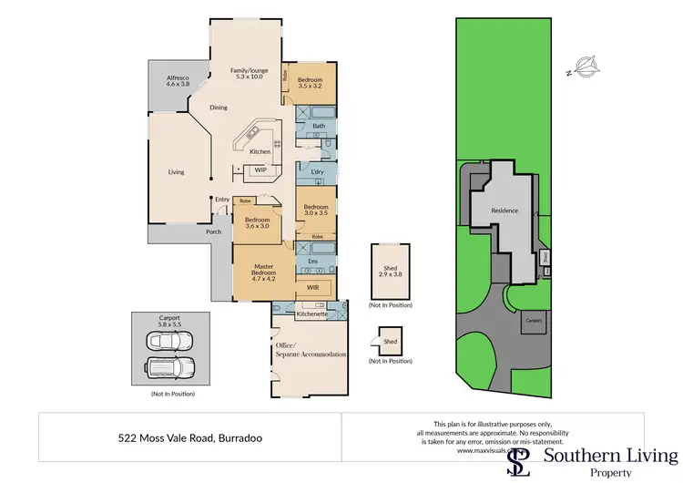 Floorplan of Homely house listing, 522 Moss Vale Road, Burradoo NSW 2576