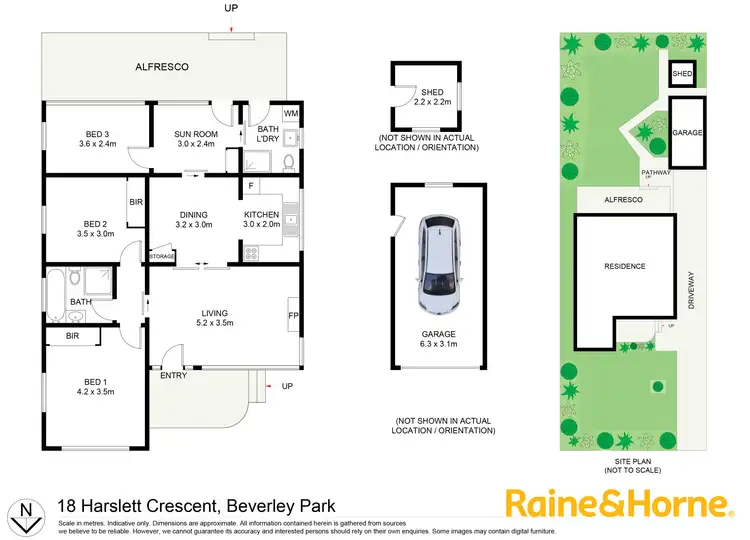 Floorplan of Homely house listing, 18 Harslett Crescent, Beverley Park NSW 2217