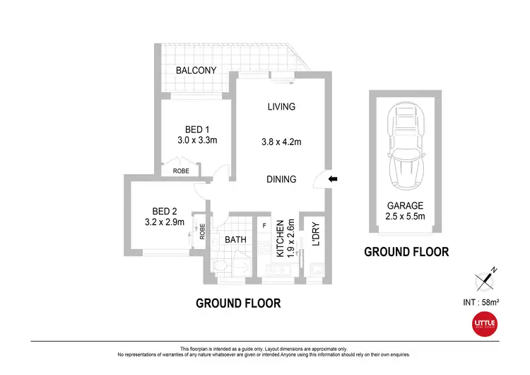 Floorplan of Homely apartment listing, 3/232 Blaxland Road, Ryde NSW 2112
