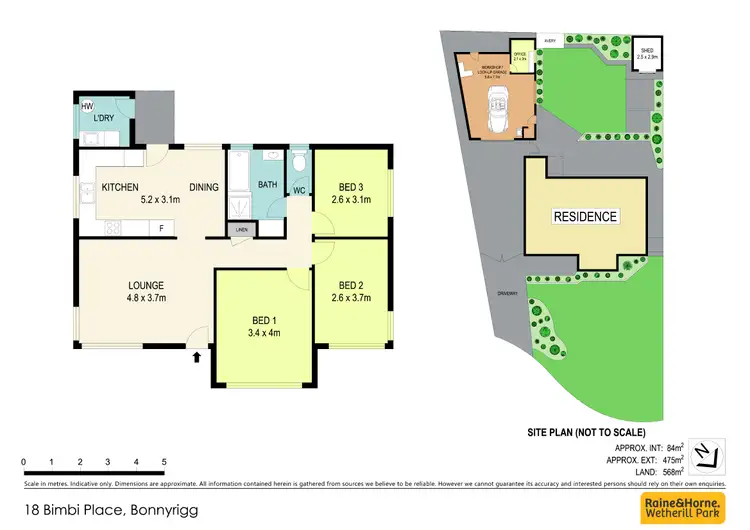 Floorplan of Homely house listing, 18 Bimbi Place, Bonnyrigg NSW 2177