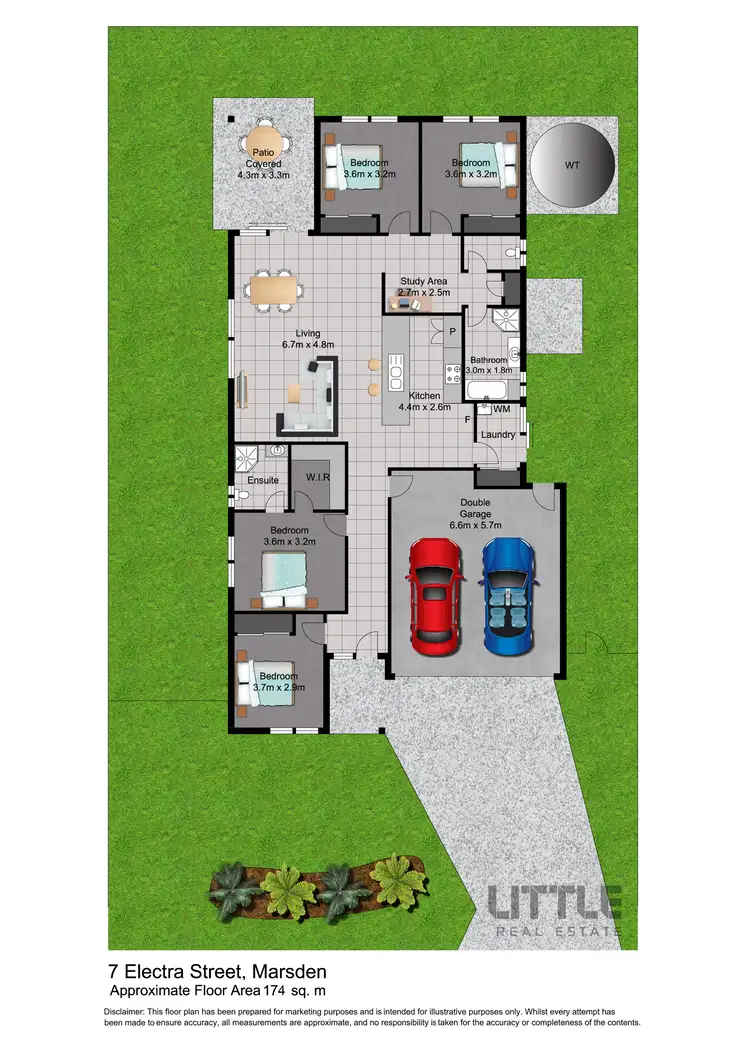 Floorplan of Homely house listing, 7 Electra Street, Marsden QLD 4132