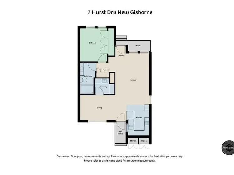 Floorplan of Homely house listing, 7 Hurst Drive, New Gisborne VIC 3438