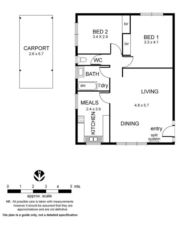 Floorplan of Homely apartment listing, 9/5 Holly Street, Camberwell VIC 3124