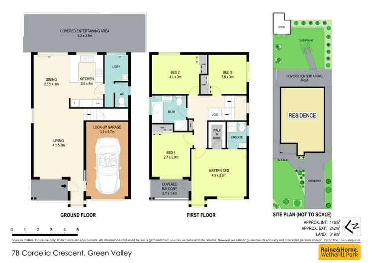 Floorplan of Homely house listing, 7B Cordelia Crescent, Green Valley NSW 2168
