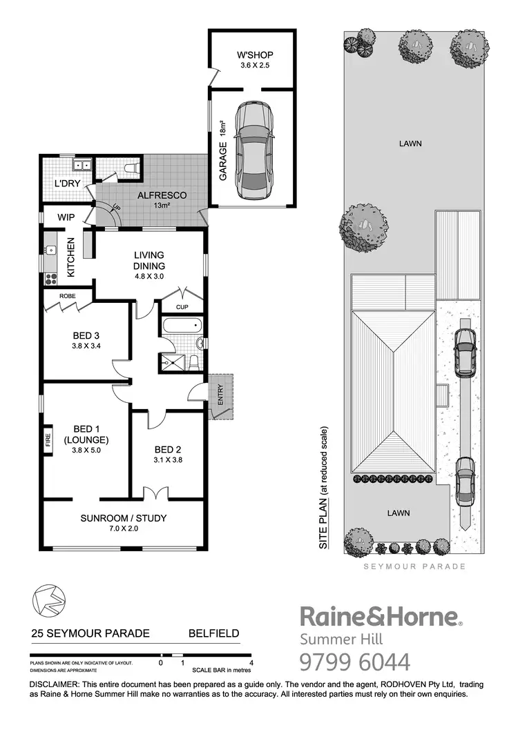 Floorplan of Homely house listing, 25 Seymour Parade, Belfield NSW 2191