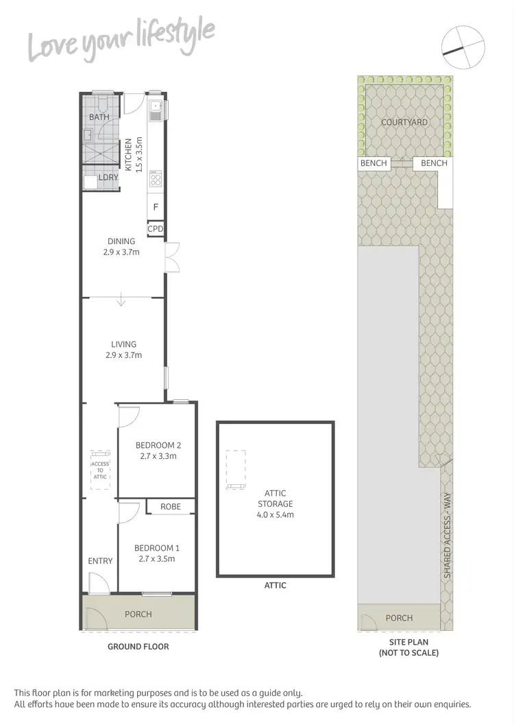 Floorplan of Homely house listing, 30 Union Street, Erskineville NSW 2043