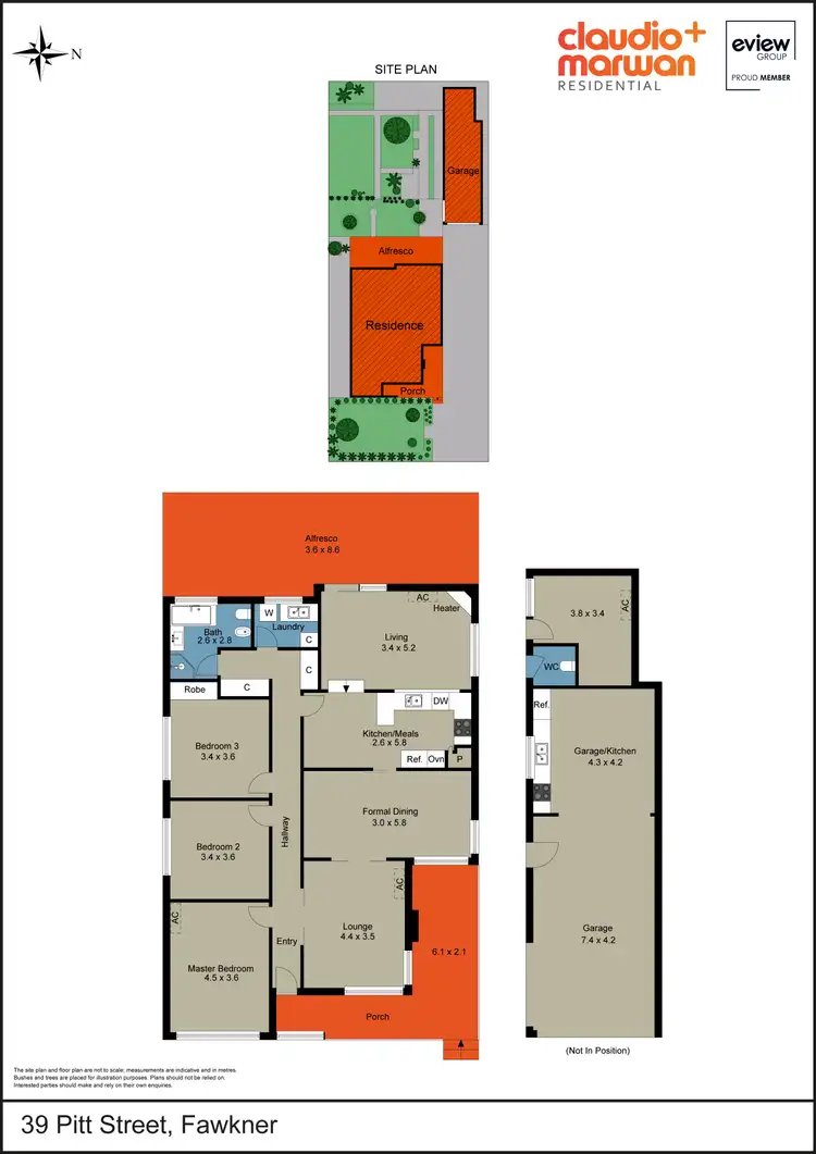 Floorplan of Homely house listing, 39 Pitt Street, Fawkner VIC 3060