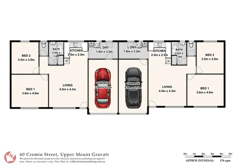 Floorplan of Homely land listing, 60 Cremin Street, Upper Mount Gravatt QLD 4122
