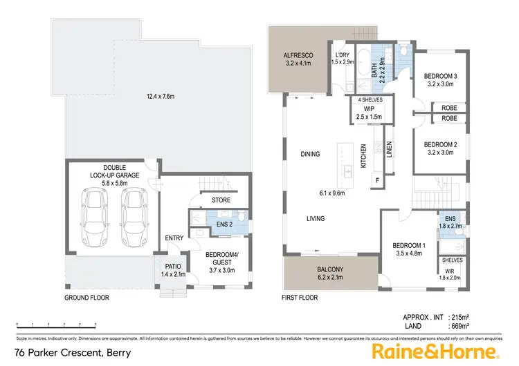 Floorplan of Homely house listing, 76 Parker Crescent, Berry NSW 2535
