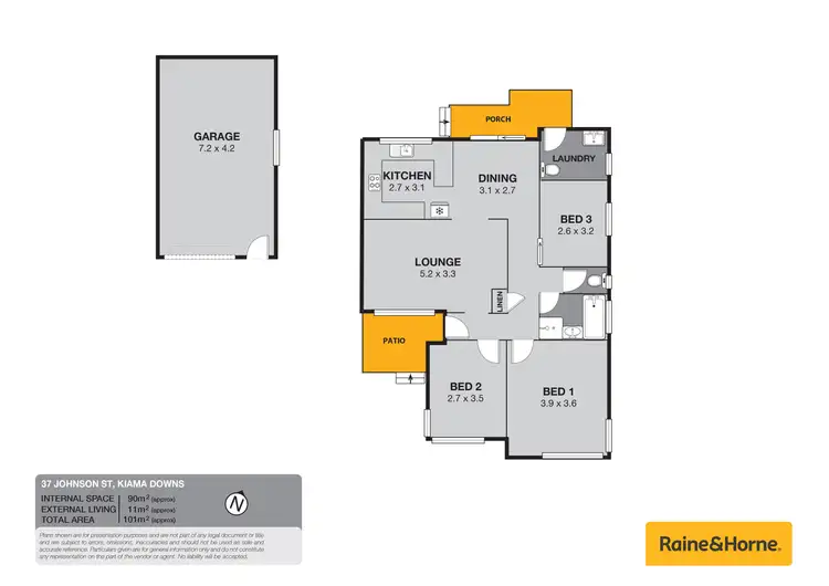 Floorplan of Homely house listing, 37 Johnson Street, Kiama Downs NSW 2533