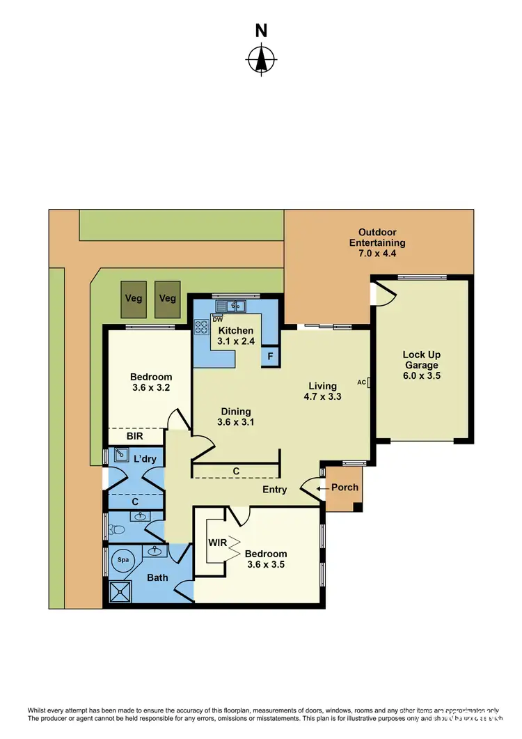 Floorplan of Homely unit listing, 2/65 Maidstone Street, Altona VIC 3018