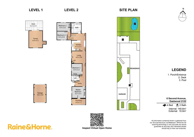 Floorplan of Homely house listing, 6 Second Avenue, Eastwood NSW 2122