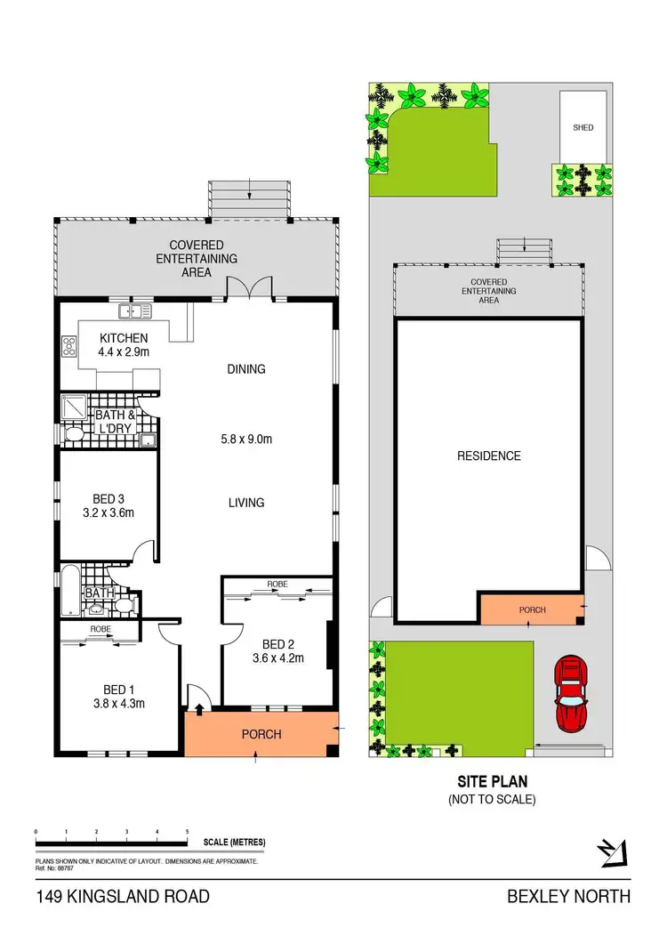 Floorplan of Homely house listing, 149 Kingsland Road, Bexley North NSW 2207