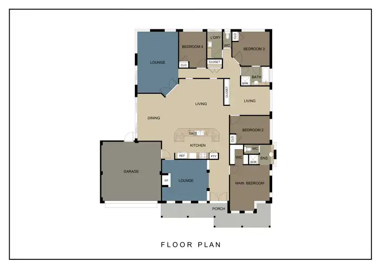 Floorplan of Homely house listing, 22 Forestedge Retreat, Roleystone WA 6111