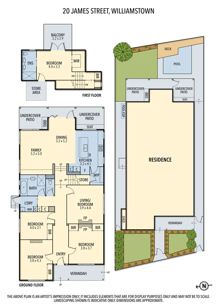 Floorplan of Homely house listing, 20 James Street, Williamstown VIC 3016