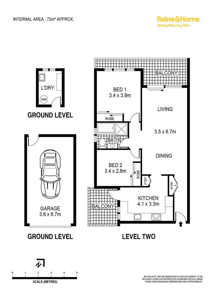 Floorplan of Homely apartment listing, 10/6-8 Monomeeth Street, Bexley NSW 2207