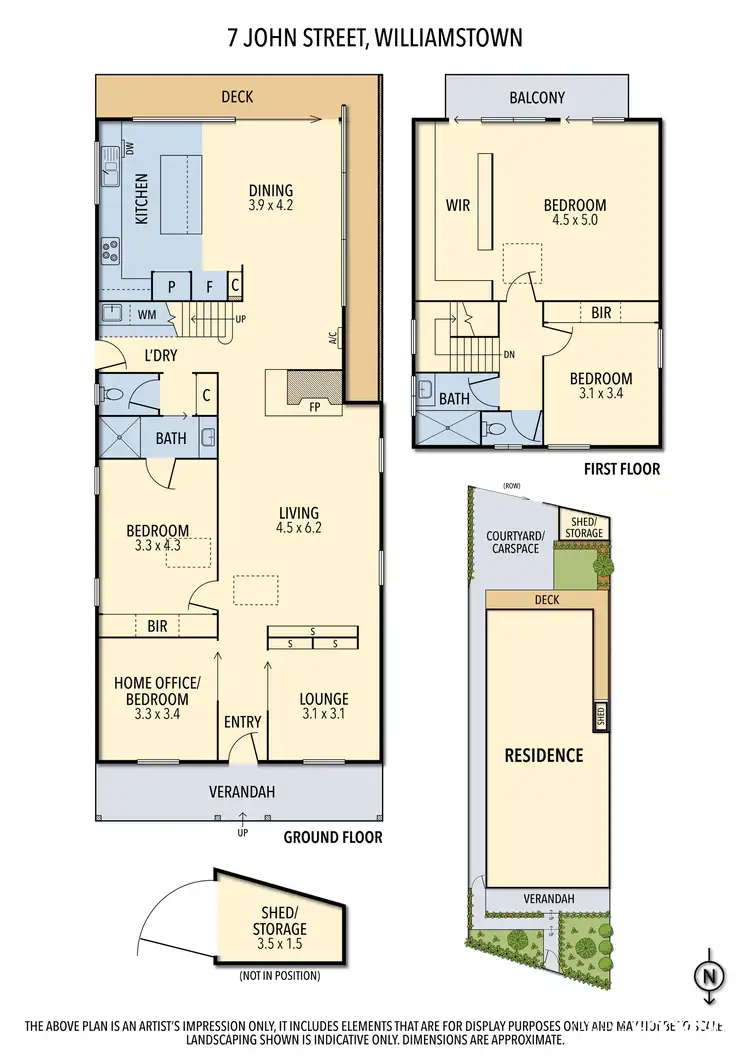 Floorplan of Homely house listing, 7 John Street, Williamstown VIC 3016