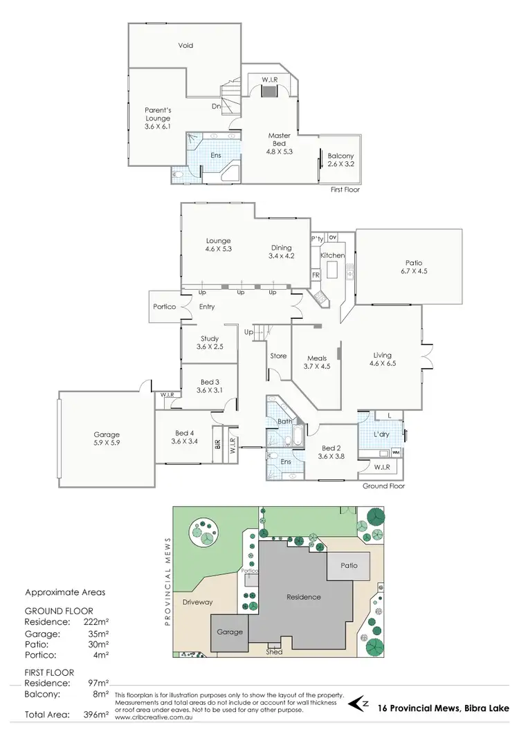 Floorplan of Homely house listing, 16 Provincial Mews, Bibra Lake WA 6163