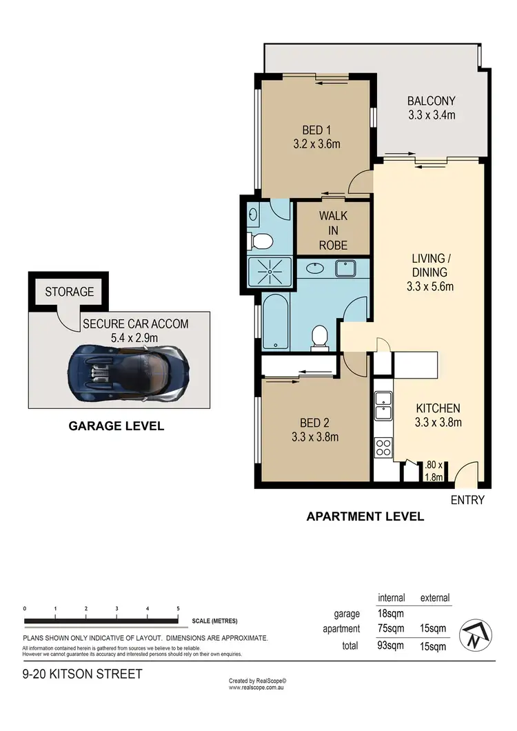 Floorplan of Homely unit listing, 9/20 Kitson Street, Morningside QLD 4170