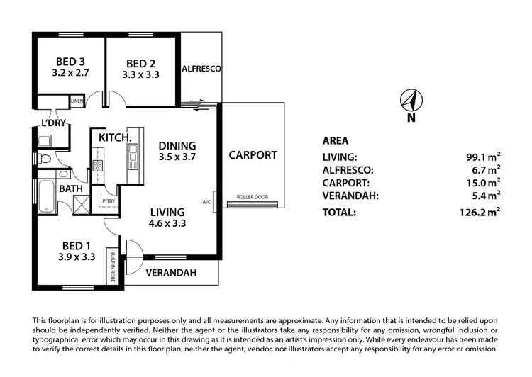 Floorplan of Homely house listing, 5/71 Strathmont Drive, Strathalbyn SA 5255