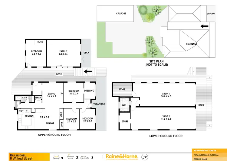 Floorplan of Homely house listing, 6 Wilfred Street, Billinudgel NSW 2483