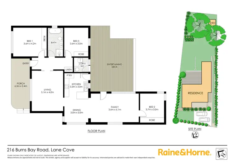 Floorplan of Homely house listing, 216 Burns Bay Road, Lane Cove NSW 2066