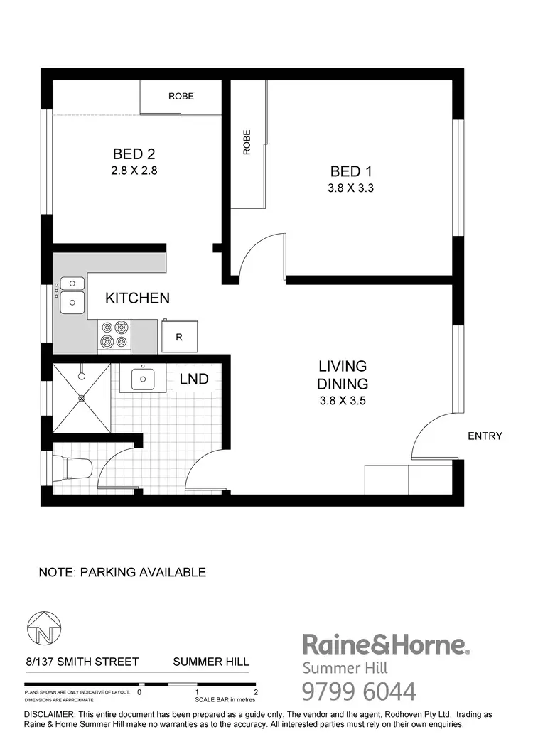 Floorplan of Homely apartment listing, 8/137 Smith Street, Summer Hill NSW 2130
