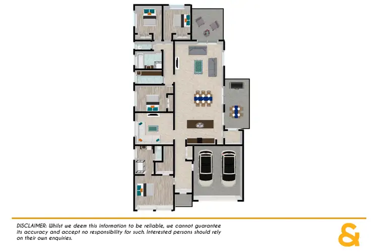 Floorplan of Homely house listing, 62 Bluestone Drive, Glenmore Park NSW 2745