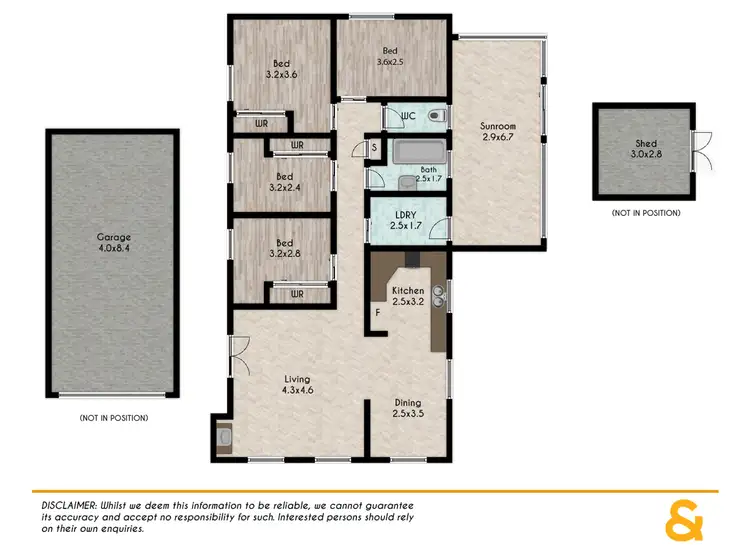 Floorplan of Homely house listing, 17 Mulga Street, North St Marys NSW 2760